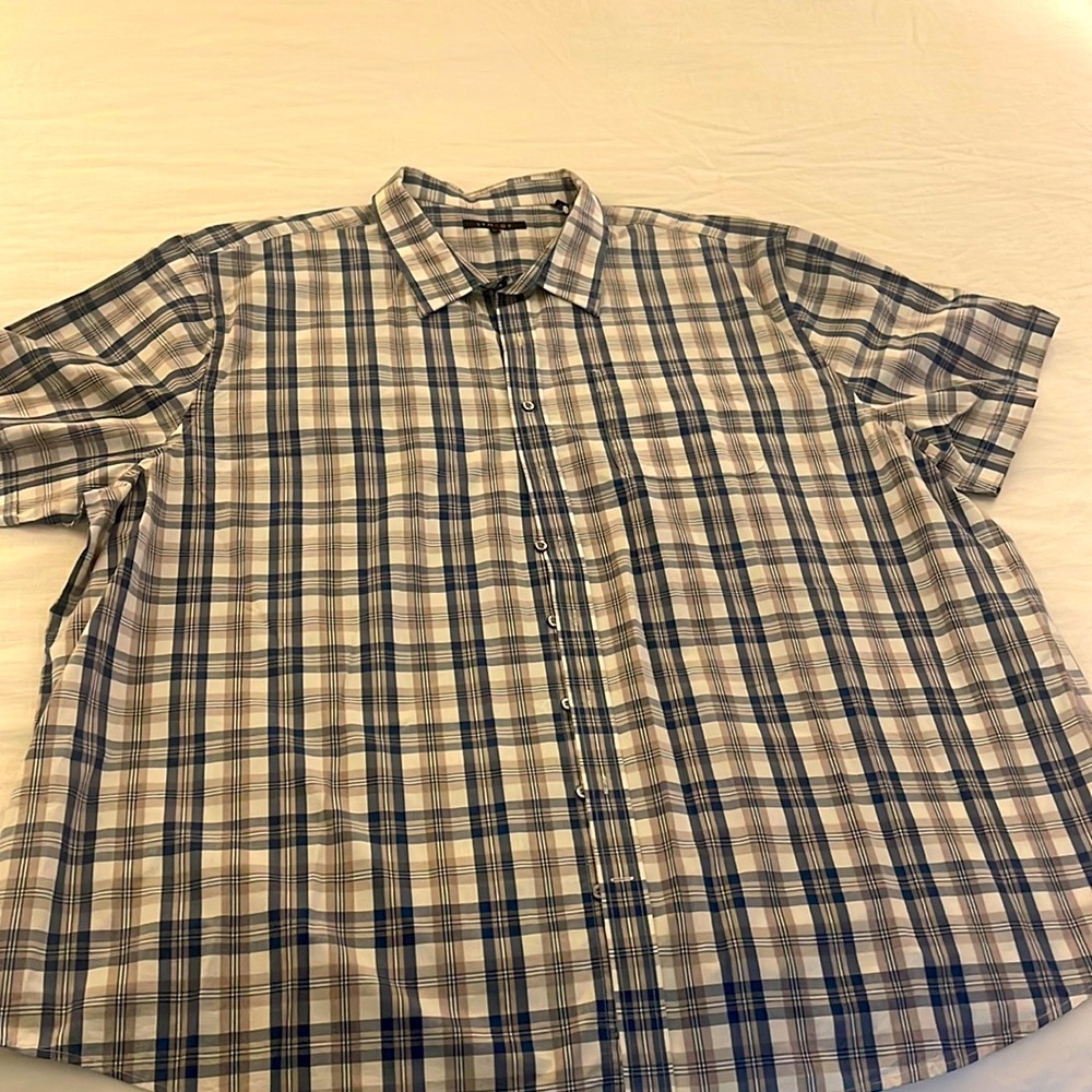 Synrgy 5xl button shirt sleeve shirt … brand new without tags